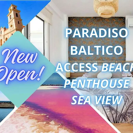 Baltic Paradise - Beach Access - Seaview - Penthouse - Wifi - Air Conditioner - New - Special Offer Torrevieja Exterior photo