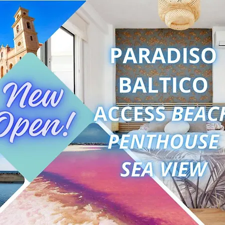Baltic Paradise - Beach Access - Seaview - Penthouse - Wifi - Air Conditioner - New - Special Offer Torrevieja Exterior photo